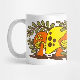 Vintage Merry Mushroom Mug